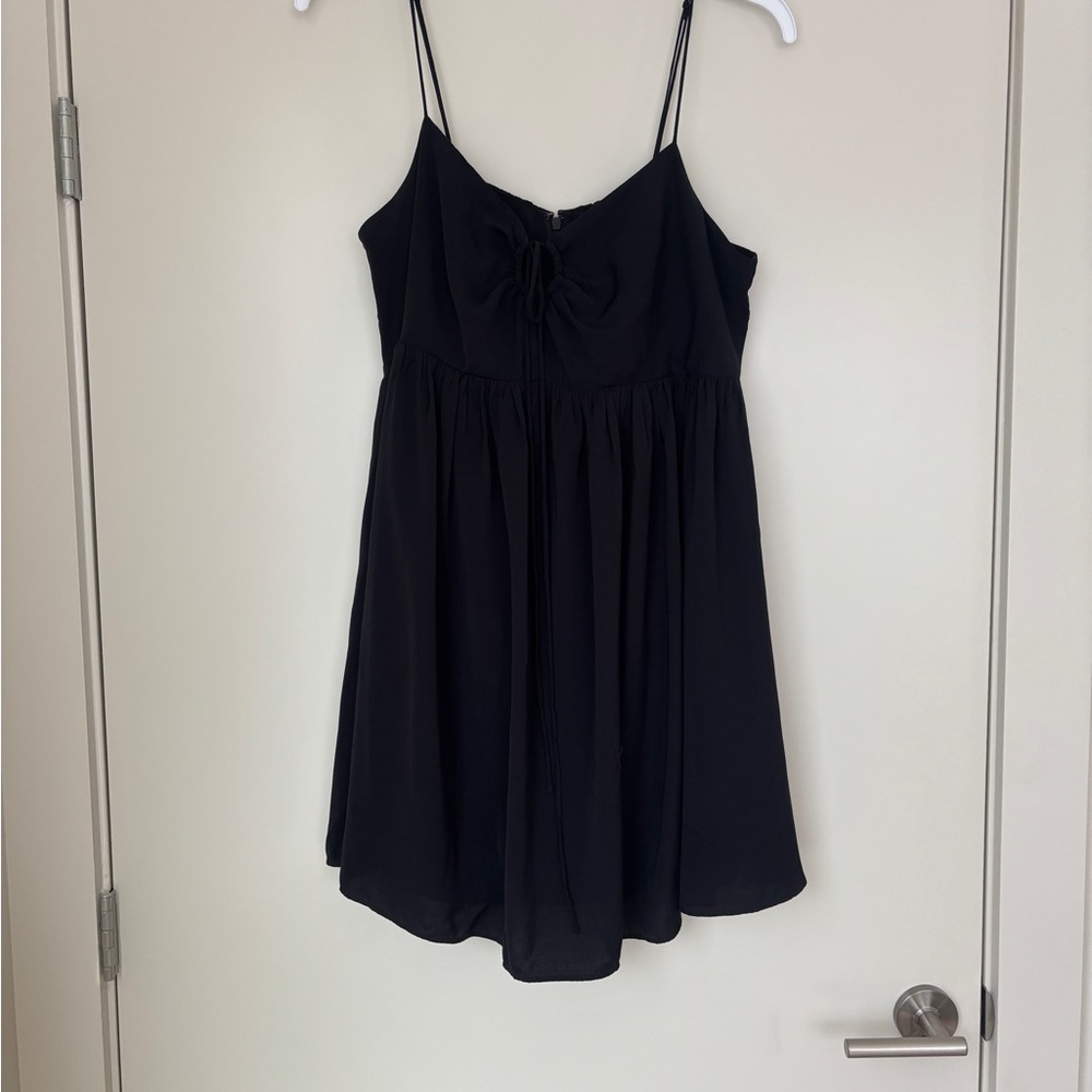 Abercrombie & Fitch Black Dress with Adjustable Straps